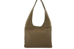 Worek skórzany BARBERINI'S beżowy 994-2. Brązowe shopper bag Barberinis, bez wzorów, ze skóry, biznesowe, duże, bez dodatków. Za 259.99 zł.