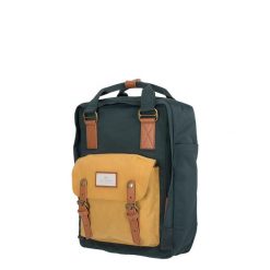 Plecak na laptopa Doughnut Macaroon - slate green/yellow. Zielone plecaki Doughnut, bez wzorów, bez dodatków. Za 314.99 zł.