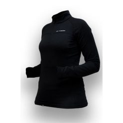 Bluza Trimm CUBE LADY. Czarne bluzy bez kaptura TRIMM, na zimę, bez wzorów, z polaru, bez kaptura, narciarskie. W wyprzedaży za 140.00 zł.