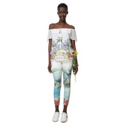 Desigual Bluzka Damska Blus Colette M Biały. Bluzki marki Desigual. Za 249.00 zł.