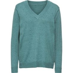 Sweter bonprix zielony melanż. Swetry marki INESIS. Za 49.99 zł.