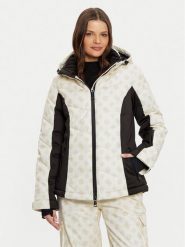 Guess Kurtka narciarska W4PL3N WH0K0 Biały Regular Fit. Białe kurtki narciarskie Guess, l, z aplikacjami, z syntetyku, bez kaptura, narciarskie. Za 1,149.00 zł.