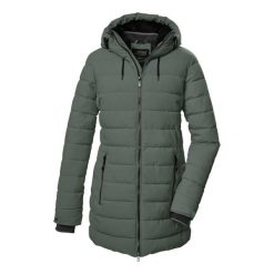 Parka dla kobiet Killtec Kow 55 Qltd. Szare płaszcze Killtec, na zimę, s, bez wzorów, z materiału, z kapturem. Za 584.50 zł.