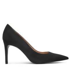 Szpilki Stuart Weitzman. Czarne szpilki Stuart Weitzman, bez wzorów, bez obcasa, na szpilce, bez zapięcia. Za 1,279.00 zł.