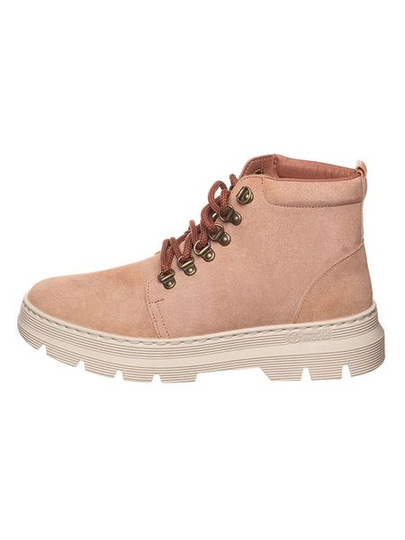 Natural world Botki w kolorze khaki rozmiar: 38. Brązowe botki Natural World, bez wzorów, bez obcasa, bez zapięcia. Za 106.13 zł.