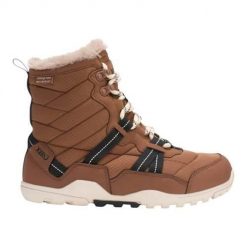 Buty trekkingowe damskie Xero Shoes AEWRWHD. Brązowe buty trekkingowe XERO SHOES, z gumy, za kostkę, bez zapięcia. Za 779.00 zł.