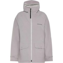 Parka dla kobiet Didriksons Gila. Szare kurtki przeciwdeszczowe Didriksons, bez wzorów, bez kaptura. Za 835.99 zł.