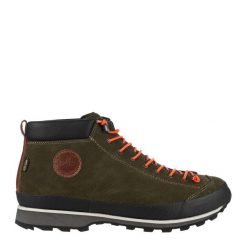 Buty turystyczne LOMER BIO NATURALE MID MTX wysokie zamszowe. Zielone buty trekkingowe Lomer, z mikrofibry, bez zapięcia. Za 549.00 zł.