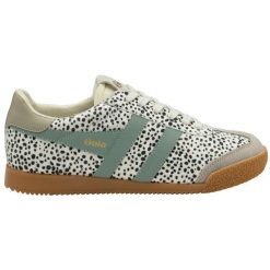 Damskie zamszowe buty sportowe Gola Elan Savanna. Szare buty treningowe Gola, bez wzorów, z gumy, bez zapięcia. Za 487.50 zł.