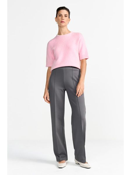 Rich & Royal Dzianinowa bluzka w kolorze jasnoróżowym rozmiar: XL. Różowe bluzki Rich & Royal, xl, bez wzorów, z dzianiny, bez kołnierzyka, bez ramiączek. Za 230.99 zł.