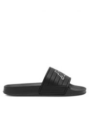 Kappa Klapki Logo Noles 361F2UW-911 W Czarny. Czarne klapki Kappa, bez wzorów, z syntetyku, bez obcasa, bez zapięcia. Za 79.99 zł.