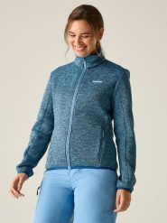 Regatta Kurtka polarowa "Newhill" w kolorze niebieskim rozmiar: 38. Niebieskie kurtki Regatta, bez wzorów, z polaru, bez kaptura. Za 145.94 zł.