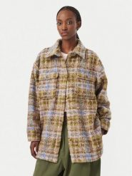 Roxy Kurtka koszulowa Over And Above ERJPF03234 Zielony Regular Fit. Zielone kurtki Roxy, xs, bez wzorów, z syntetyku, bez kaptura. Za 389.99 zł.