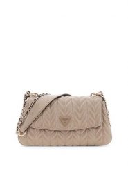 Guess Torebka 180979 Beżowy. Brązowe listonoszki Guess, z aplikacjami, bez dodatków. Za 699.99 zł.