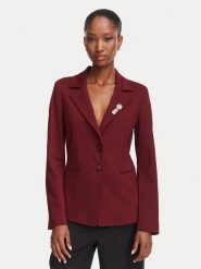 Marella Marynarka Gommoso 2623916034 Bordowy Slim Fit. Czerwone marynarki i żakiety Marella, bez wzorów, z syntetyku, bez ramiączek. Za 1,354.00 zł.