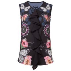 Desigual Top Damski Blus Ginebra Xs Czarny. Topy marki Desigual. Za 249.00 zł.