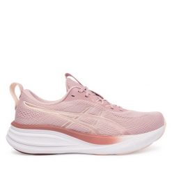 Buty do biegania Asics. Czerwone buty do biegania ASICS, bez wzorów, bez zapięcia, do biegania. Za 489.99 zł.