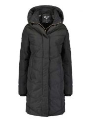 Geographical Norway Płaszcz pikowany "Djamila" w kolorze czarnym rozmiar: XL. Czarne płaszcze Geographical Norway, xl, bez wzorów, bez kaptura. Za 351.38 zł.