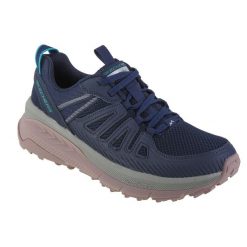 Buty sportowe damskie, Skechers Switch Back - Cascades. Niebieskie buty sportowe lifestyle Skechers, bez wzorów, bez zapięcia, trekkingowe. Za 299.99 zł.