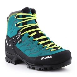 Buty Salewa Ws Rapace Gtx 61333-8630 niebieskie. Niebieskie buty trekkingowe z gore-texu, bez zapięcia. W wyprzedaży za 1,504.89 zł.