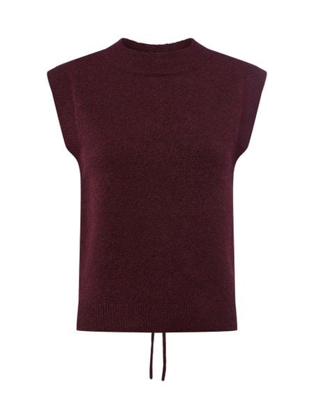 Noisy May Sweter - NMNola Kobiety czerwony, M. Czerwone swetry Noisy May, m, bez wzorów, z dzianiny, bez ramiączek. Za 119.95 zł.