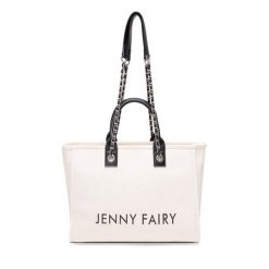 Torebka Jenny Fairy. Brązowe torebki klasyczne Jenny Fairy, bez wzorów, klasyczne, bez dodatków. Za 149.99 zł.