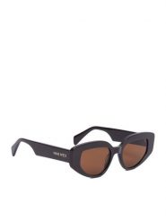Nine West Okulary przeciwsłoneczne CEO-NW6628S Brązowy. Brązowe okulary przeciwsłoneczne Nine West, bez wzorów, plastikowe. Za 149.99 zł.