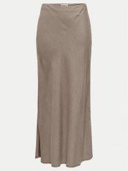 ONLY Spódnica maxi Chigo 15338282 Beżowy Regular Fit. Brązowe spódnice ONLY, xs, bez wzorów, z wiskozy, maxi. Za 109.99 zł.