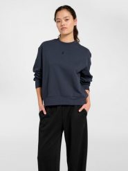Bluza damska Hummel Foundation. Brązowe bluzy z kapturem Hummel, l, z aplikacjami, z bawełny, bez kaptura, na fitness i siłownię. Za 228.50 zł.