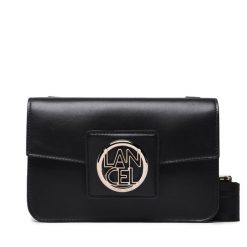 Torebka Lancel. Czarne listonoszki Lancel, bez wzorów, bez dodatków. Za 1,349.00 zł.