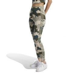 Legginsy fitness damskie ADIDAS. Czarne legginsy adidas, bez wzorów, z bawełny, sportowe. W wyprzedaży za 99.99 zł.