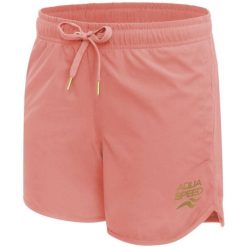 Szorty pływackie damskie Aqua Speed Lexi. Czerwone szorty Aqua-Speed, bez wzorów, sportowe. Za 59.99 zł.