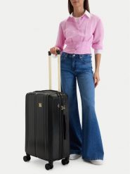 Nine West Walizka średnia CEO-NW-M-003-09 BLACK Czarny. Czarne walizki Nine West, średnie. Za 359.99 zł.