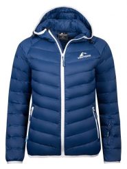 Westfjord Kurtka puchowa "Snaefell" w kolorze granatowym rozmiar: XS. Niebieskie kurtki Westfjord, s, bez wzorów, z puchu, bez kaptura. Za 316.95 zł.