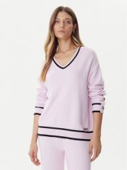 Liu Jo Sport Sweter TF5229 MS59L Różowy Regular Fit. Czerwone swetry Liu Jo Sport, l, bez wzorów, z syntetyku, sportowe, bez ramiączek. Za 579.99 zł.