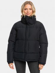 Roxy Kurtka puchowa Winter Rebel Jk Otlr ERJJK03556 Czarny Regular Fit. Czarne kurtki Roxy, m, bez wzorów, z puchu, bez kaptura. Za 539.99 zł.