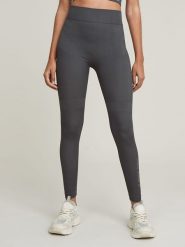 G-Star Legginsy funkcyjne w kolorze szarym rozmiar: M. Szare legginsy G-Star, bez wzorów, z materiału, retro. Za 180.49 zł.