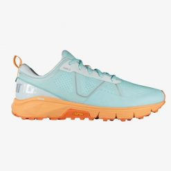 Buty do chodzenia damskie Salming Recoil Trail 2. Brązowe buty treningowe Salming, bez wzorów, z materiału, bez zapięcia, trekkingowe. Za 764.00 zł.