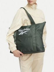 Reebok Torebka CWBEO-RBK-M-013-10 Zielony. Zielone torebki klasyczne Reebok, bez wzorów, z materiału, bez dodatków. Za 79.99 zł.