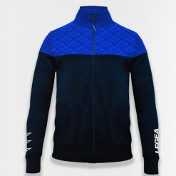 Kurtka Arkansas do Biegania z Kapturem Niebiesko-Azur. Niebieskie kurtki do biegania LEGEA, xl, w ażurowe wzory, z bawełny, bez kaptura, do biegania. Za 124.00 zł.