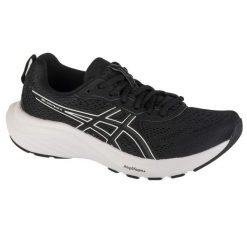 Buty do biegania damskie, Gel-Contend 9. Czarne buty do biegania ASICS, bez wzorów, bez zapięcia, do biegania. Za 522.92 zł.