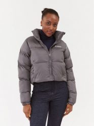Columbia Kurtka zimowa Puffect™ Cropped Jacket Szary Regular Fit. Szare kurtki Columbia, na zimę, xl, bez wzorów, z syntetyku, bez kaptura. Za 399.99 zł.