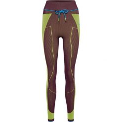 Legginsy bezszwowe dla kobiet Hummel. Czerwone legginsy Hummel, bez wzorów. Za 211.50 zł.