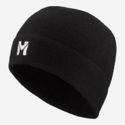 Czapka Millet Ubic Fleece Beanie - black. Czarne czapki zimowe Millet, bez wzorów, z materiału, klasyczne. Za 97.75 zł.