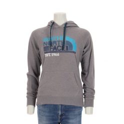 Second life - Bluza z kapturem damska The North Face szara - Jak nowy. Szare bluzy The North Face, l, bez wzorów, z materiału, z kapturem, na fitness i siłownię. Za 114.98 zł.