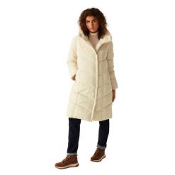 Pikowana Kurtka Damska Nurie. Brązowe kurtki Regatta, xl, bez wzorów, z materiału, z kapturem. Za 612.99 zł.