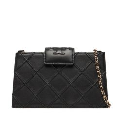 Torebka Tory Burch. Czarne kopertówki Tory Burch, bez wzorów, wizytowe, bez dodatków. Za 2,029.00 zł.