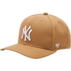 Czapka z daszkiem New York Yankees dla dorosłych Cold Zone 47 Brand. Żółte czapki z daszkiem 47 Brand, bez wzorów. Za 129.95 zł.