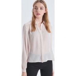 Gładka koszula - Kremowy. Koszule marki Cropp. Za 69.99 zł.
