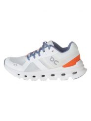 ON RUNNING Buty "Cloudrunner" w kolorze białym ze wzorem do biegania rozmiar: 41. Białe buty treningowe On Running, bez wzorów, bez zapięcia, do biegania. Za 430.60 zł.